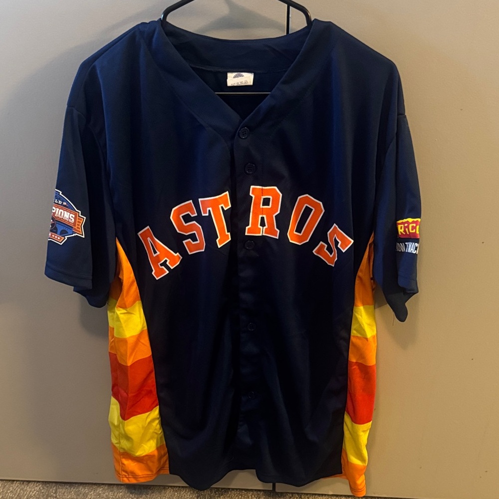 2022 Astros World Champions Jersey - #59 Valdez - Picture 1 of 4